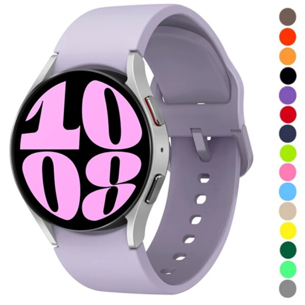 61956-uh2krj.jpg Samsung Galaxy Watch Silicone Strap for 4, 6, Classic 47mm/46mm