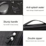 Waterproof Digital Electronic Organizer for Cable Storage