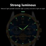 Luxury Chronograph Watch: Waterproof Stainless Steel Quartz Men's Wristwatch