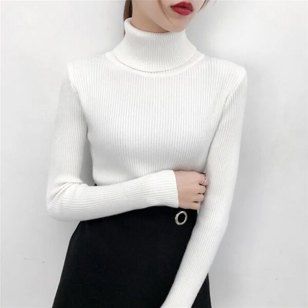 62435-wix1qs.jpg Y2K Turtleneck Sweater: Slim Fit Knitted Pullover for Women
