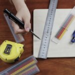 Carpenter Pencil Set: Woodworking Tools Mechanical Pencils - 5 Colors Refills