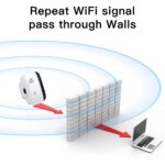 FENVI 300Mbps WiFi Repeater: Wireless WiFi Extender/Amplifier, 802.11N Booster, Remote WiFi Amplifier, Repeater/Repertidor
