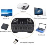 I8 Mini Wireless Keyboard: 2.4G Air Mouse Remote Touchpad for Android TV Box, PC, Smart TV