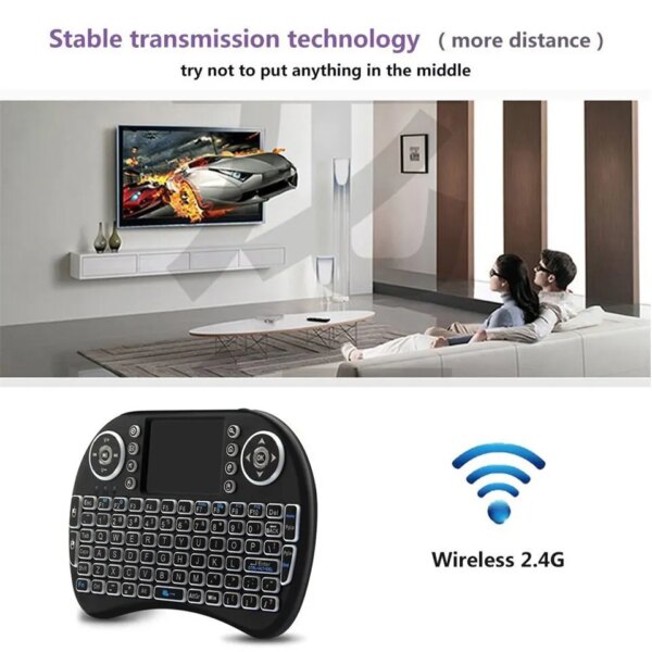 63621-dizshn.jpg I8 Mini Wireless Keyboard: 2.4G Air Mouse Remote Touchpad for Android TV Box, PC, Smart TV