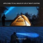 Rechargeable LED Headlamp: Powerful Nitecore Camping Headlight for Fishing, Hunting, Hiking, and Camping
