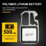 Ultra Mini LED Keychain Flashlight: Small, Lightweight, Portable, and Powerful Keychain Light