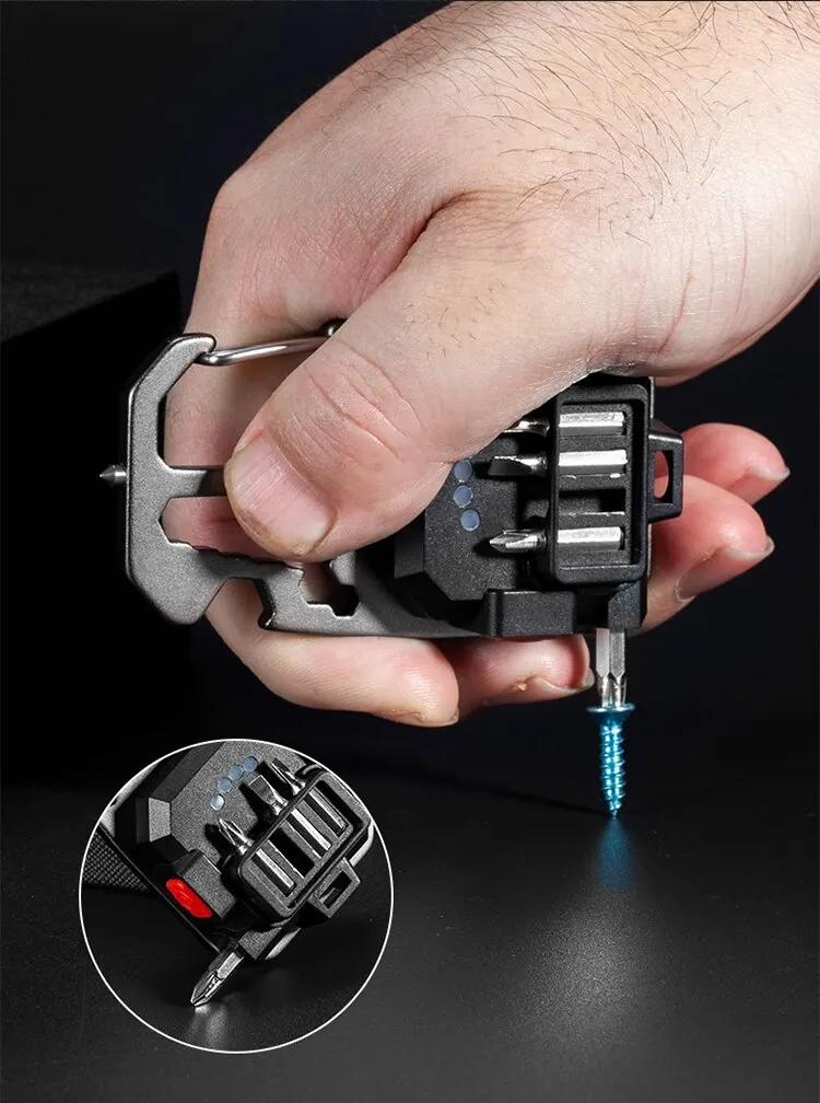 Ultra Mini LED Keychain Flashlight: Small, Lightweight, Portable, and Powerful Keychain Light