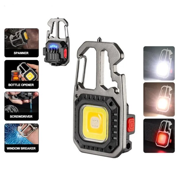 63734-sxndrv.jpg Ultra Mini LED Keychain Flashlight: Small, Lightweight, Portable, and Powerful Keychain Light