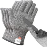 Cut Resistant Gloves: Grade 5 HPPE Protection for Kitchen, Glass Cutting, and Gardening Safety