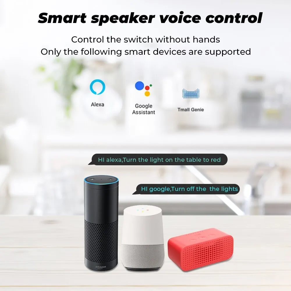 16A Mini WiFi Switch: Smart Home Relay, 2-Way Control, App Remote, Timer, Alexa, Google Home