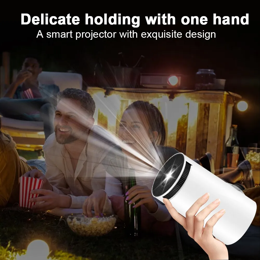 Magcubic Projector HY300: 4K Android 11 Dual WiFi6, 200 ANSI, Allwinner H713, BT5.0, 1080P, 1280x720P, Home Cinema, Outdoor Projector