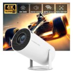 Magcubic Projector HY300: 4K Android 11 Dual WiFi6, 200 ANSI, Allwinner H713, BT5.0, 1080P, 1280x720P, Home Cinema, Outdoor Projector