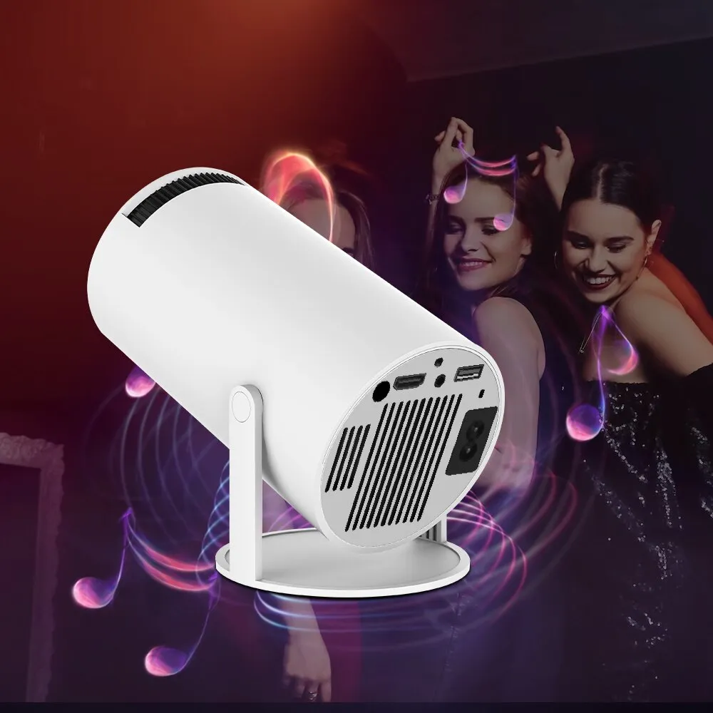 Magcubic Projector HY300: 4K Android 11 Dual WiFi6, 200 ANSI, Allwinner H713, BT5.0, 1080P, 1280x720P, Home Cinema, Outdoor Projector