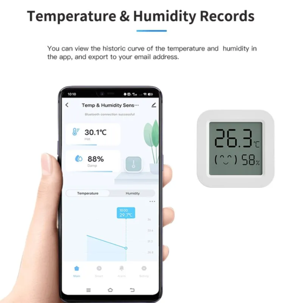 63947-s7m4kz.png Tuya Mini Temperature Humidity Sensor with LCD Display: Bluetooth APP Remote Control Thermometer Hygrometer