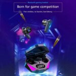 X15 TWS Wireless Bluetooth Earbuds: LED Display, Mic, Noise Cancelling, Gamer Earphones