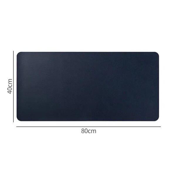 64031-b9iyqk.jpg Large Office Desk Protector Mat: 70x35cm, Royal Blue, PU Leather Suede, Waterproof, Keyboard Pad, Gaming Mousepad