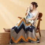 Thickened Extra Soft Flannel Blanket: Perfect for Nap Time and Air Conditioning Warmth