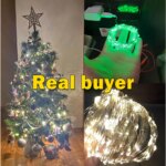 UooKzz USB LED String Lights: Waterproof Copper Silver Wire Garland Fairy Lights, Ideal for Christmas, Wedding, Party Decoration