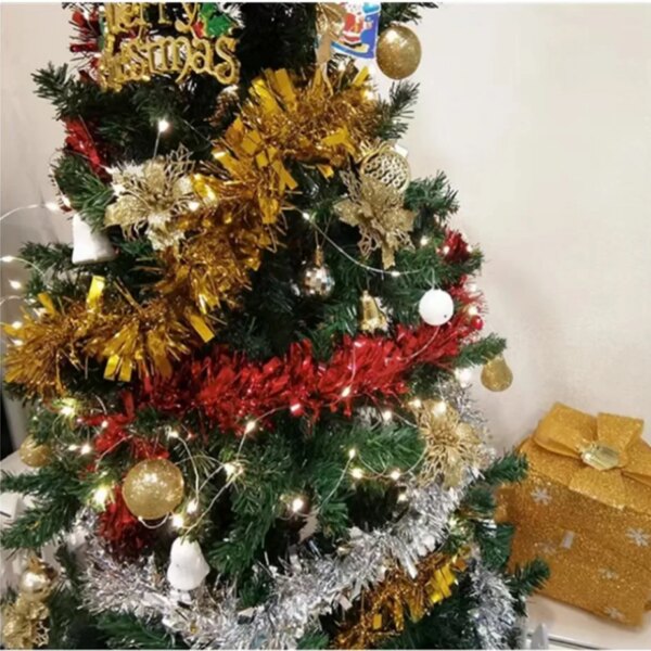 YzzKoo USB LED String Lights: Waterproof Copper Silver Wire Garland, Fairy Lights for Christmas Wedding Party Decor