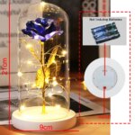 Galaxy Rose Artificial Flower: Ideal for Valentine's Day & Mother's Gift