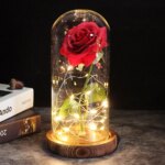 Galaxy Rose Artificial Flower: Ideal for Valentine's Day & Mother's Gift