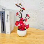 Simulation Bonsai: Artificial Potted Plant for Home, Hotel, or Garden Decor