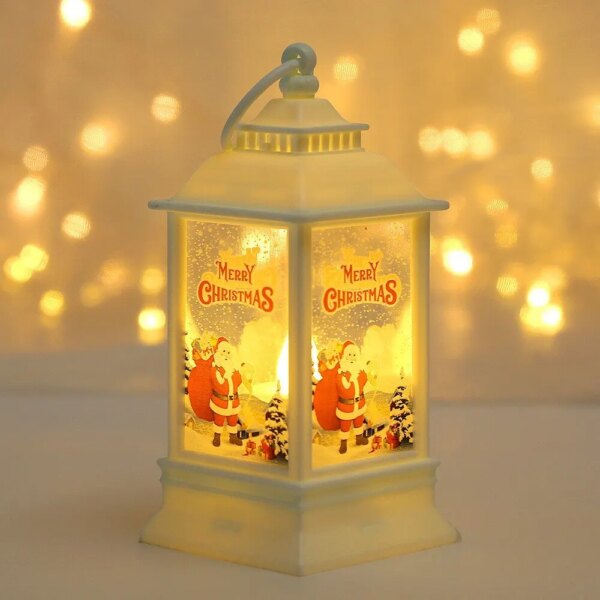 64701-66bxle.jpg Christmas Wind Lamp Candlestick Night Light Old Man Snowman Desktop Ornaments Decoration