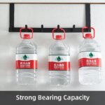 Over-the-Door 5-Hook Organizer: Rack for Clothes, Coats, Hats, Towels, Bathroom and Kitchen Accessories