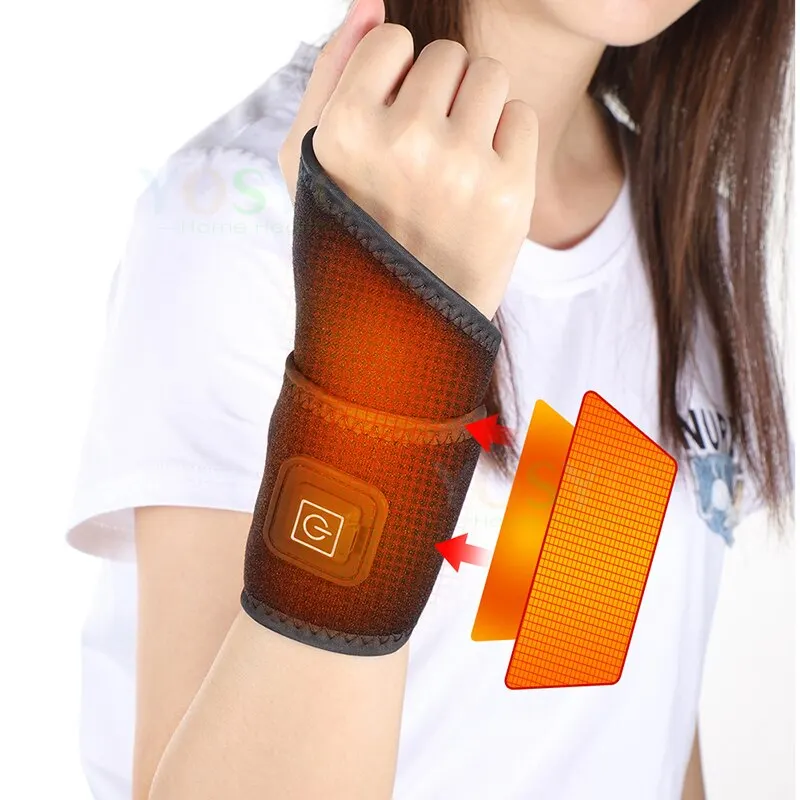 Sports Heating Wrist Protector: Breathable Support Sleeve for Hand Joint Brace, Heat Health Care Device