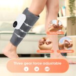 360° Air Pressure Leg Massager: Presotherapy Machine with Hot Compress for Household, Relaxing Leg Muscles