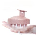 Silicone Scalp Massage Shampoo Brush: Hair Washing Comb for Head, Body Massage, Bath, Shower, Salon Hairdressing Tool