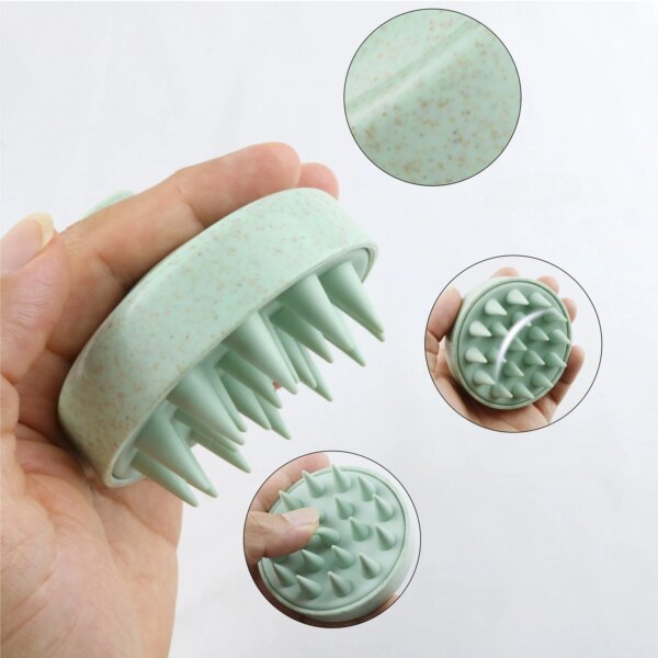 65243-jthg2c.jpg Silicone Scalp Massage Shampoo Brush: Hair Washing Comb for Head, Body Massage, Bath, Shower, Salon Hairdressing Tool