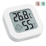 LCD Digital Thermometer Hygrometer: Indoor Room Electronic Temperature Humidity Meter Sensor Gauge Weather Station For Home