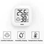 LCD Digital Thermometer Hygrometer: Indoor Room Electronic Temperature Humidity Meter Sensor Gauge Weather Station For Home