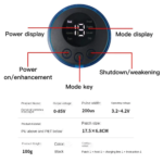 EMS Neck Electric Massager Set: Cervical Patch, 8 Modes, 19 Strength Levels, Home Use Massage Tools