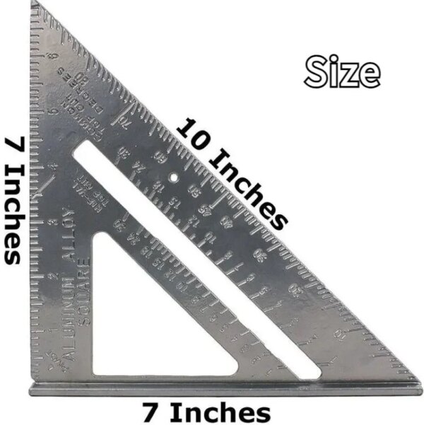 65395-6si2zf.jpg Aluminum Alloy Woodworking Triangle Ruler