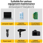 12-in-1 Magnetic Precision Screwdriver Set: Cross and Flat Shaped Heads, Versatile Handheld Maintenance Tool