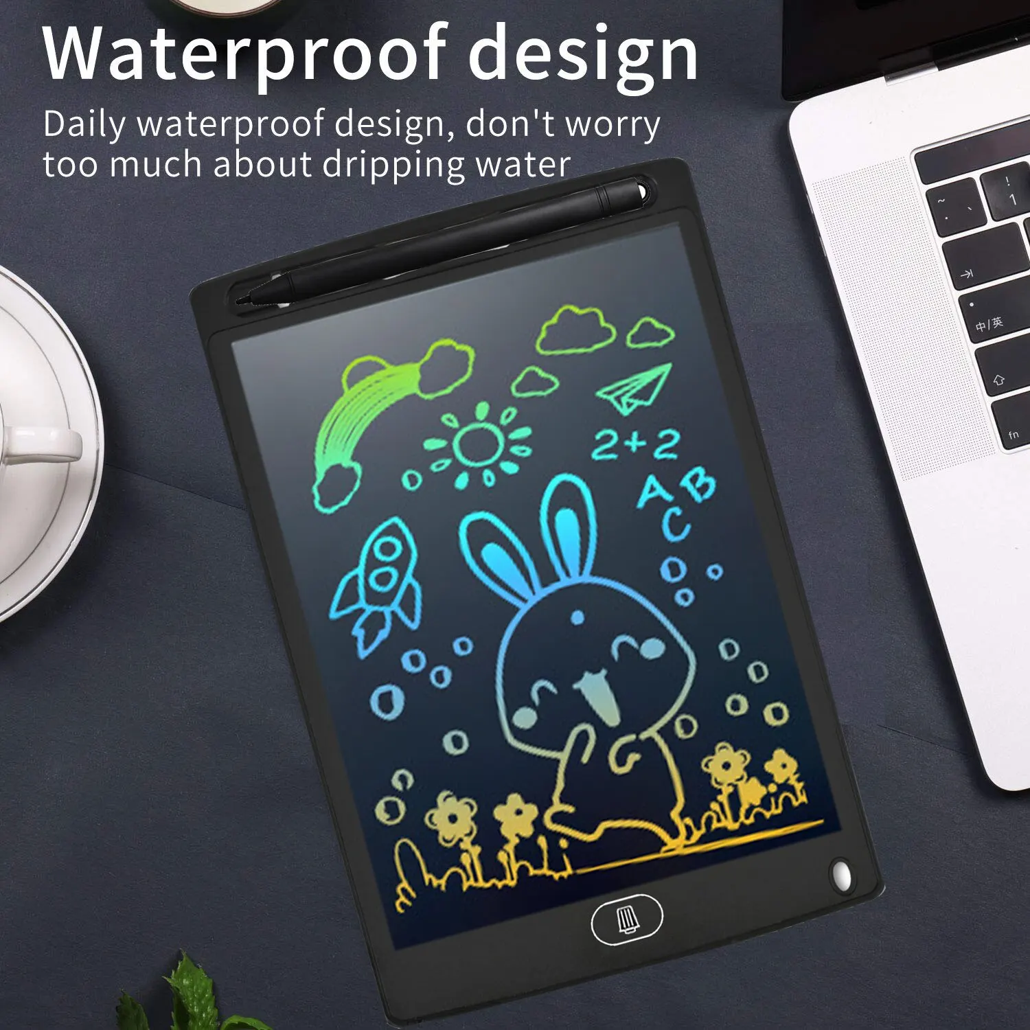 LCD Writing Tablet: Educational Toy for Kids (3-7 Years)