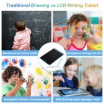 LCD Writing Tablet: Educational Toy for Kids (3-7 Years)