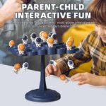 Astronaut Balance Tree Puzzle: Interactive Mindfulness Board Game for Children and Parents, Enhancing Thinking and Balance Skills