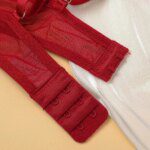 Sexy Lingerie Set Exquisite Embroidery Floral Ultra-thin: Lace Transparent Underwear Bra Set in S-4XL Sizes