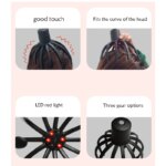 Electric Head Massager: Scalp Hair Growth & Relaxation, Stress Relief, Stimulation Massage Claw for Health Care