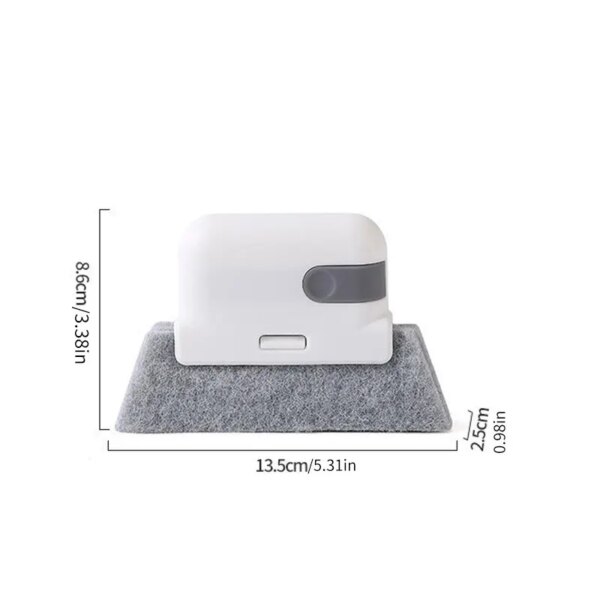 Window Cleaning Brush: Windowsill Groove Deadend Cabinet Crevice Brush, Removable Household Multifunctional Cleaning Tool