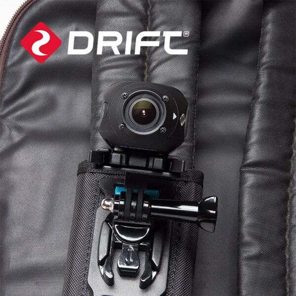 Drift Original Action Cam Accessories: Universal Adapter for Ghost X/XL/4K to Connect to GoPro, YI, EKEN, DJI Mounts