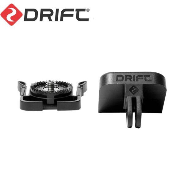 Drift Original Action Cam Accessories: Universal Adapter for Ghost X/XL/4K to Connect to GoPro, YI, EKEN, DJI Mounts