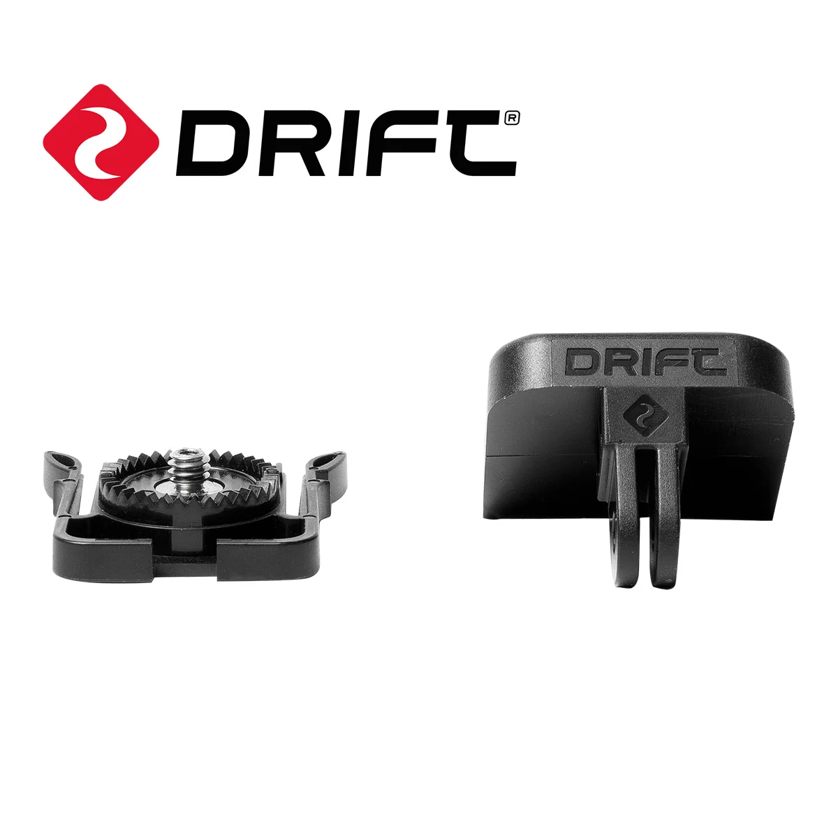 Drift Original Action Cam Accessories: Universal Adapter for Ghost X/XL/4K to Connect to GoPro, YI, EKEN, DJI Mounts