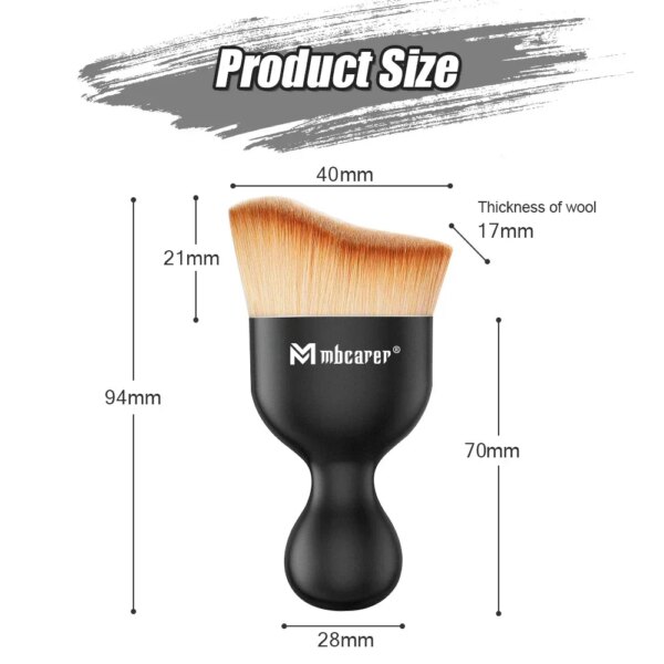 66228-zdp0zw.jpg Car Interior Cleaning Brush: Soft Brush with Shell for Center Console, Air Outlet, and Car Crevice Dust Removal