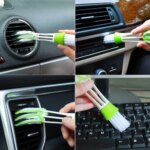 Car Cleaning Brush: Universal Interior Detailing Tool for Air Conditioning Vent Brushing and Air Outlet Vent Cleaning
