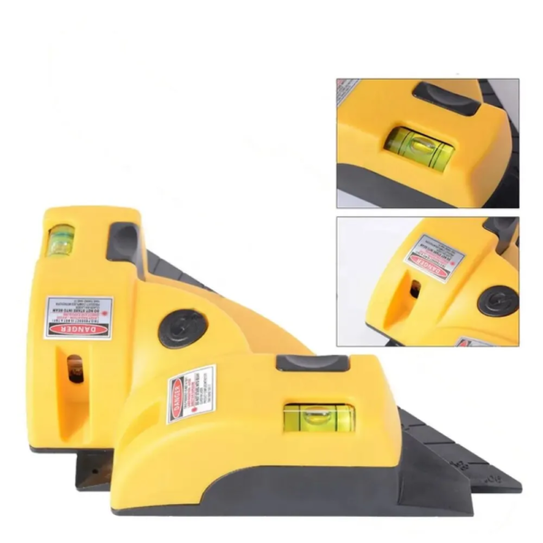 66316-ihbr9v.png Infrared Laser Level: Vertical and Horizontal Line Projection, 90° Square Floor Tiling Level Laser for Accurate Measurement