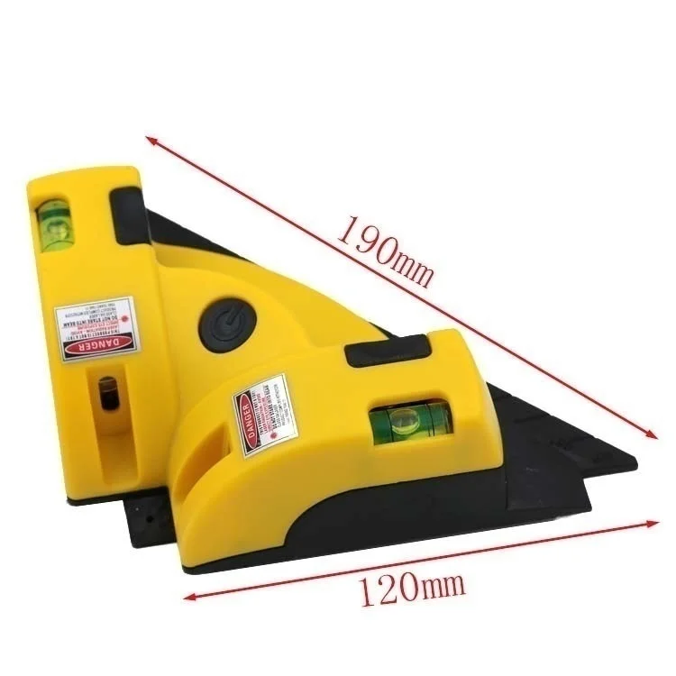 Mini 90° Right Angle Laser Level: Precision Measurement Tool for Construction, Leveling, and Electronic Measuring